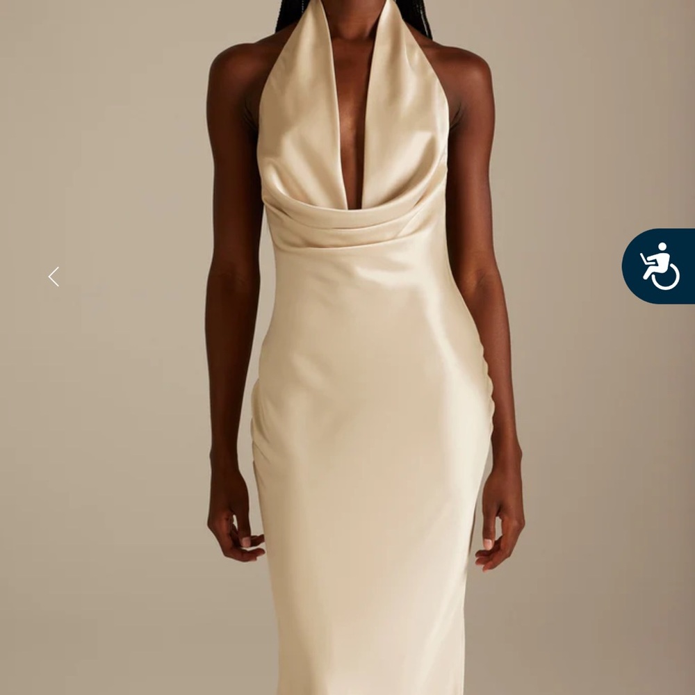 Grace Loves Lace Cream Backless Dress